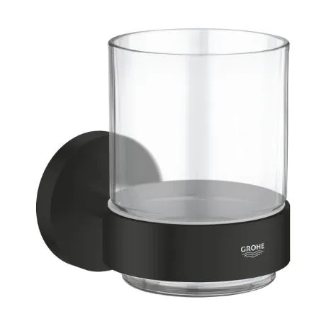 Grohe Essentials Стакан скляний з тримачем