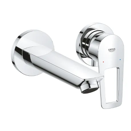 Grohe BauLoop New змішувач для раковини на 2 отвори, настінний монтаж M-Size