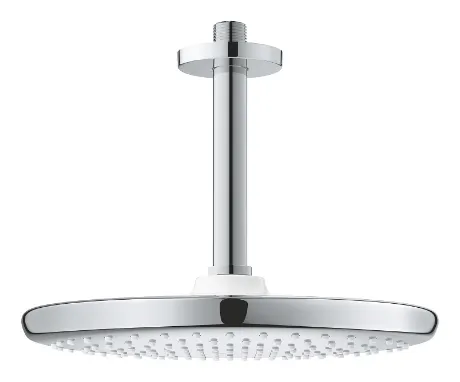 Grohe tempesta 250 верхній душ з кронштейном до стелі з WaterSaving (26669000

)