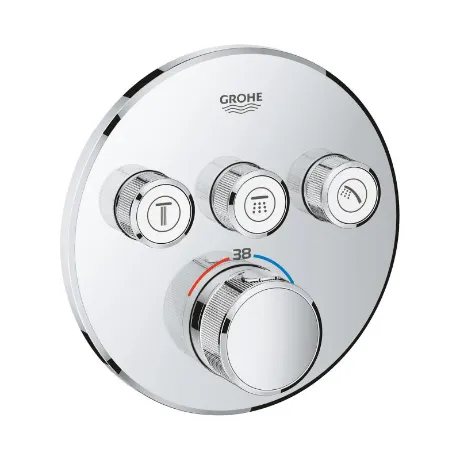 Grohe Grohtherm SmartControl Термостат прихованого монтажу на 3 виходи