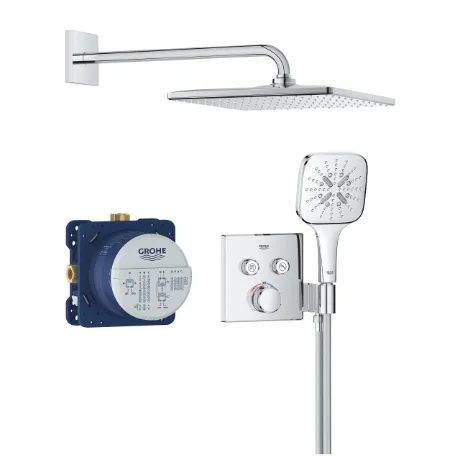 Grohe Grohtherm SmartControl Душовий комплект із Rainshower 310 Mono Cube
