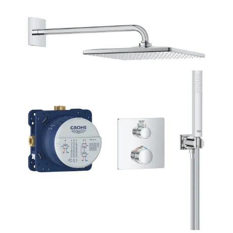 Grohe Grohtherm Прихована душова система з Rainshower Mono 310 Cube