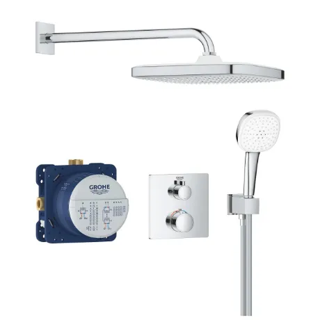 Grohe Grohtherm Прихована душова система з Tempesta 250 Cube