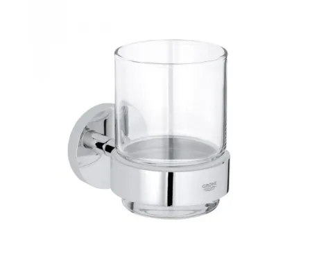 Grohe Essentials Стакан скляний з тримачем