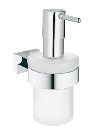 Grohe Essentials Cube Дозатор для рідкого мила з тримачем