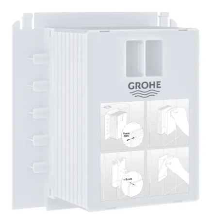 Grohe Ревізійний короб для панелей змиву малого розміру