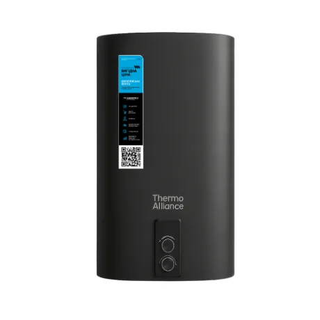 Thermo Alliance 50 л Black плоский вертикальний, сухий ТЕН 2 кВт (0,8+1,2) DT50V20GPDD2B