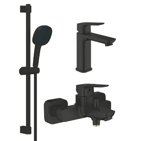 Grohe Набiр змiшувачiв Cubeo 3 в 1 для ванни
